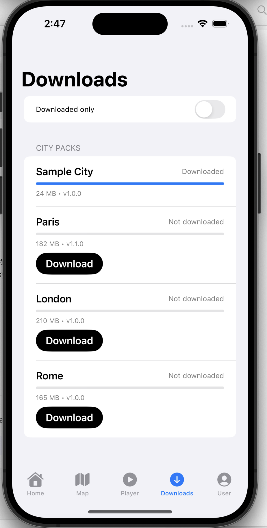 TourTour Caching Architecture